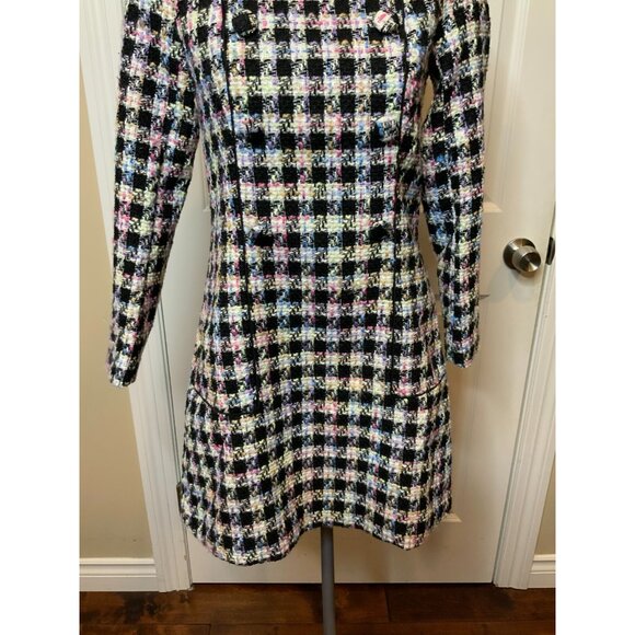 Tuckernuck Prismatic Tweed Radziwill Dress Black , Size XXS NWT $298 - Picture 9 of 13